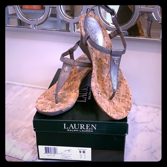 Lauren Ralph Lauren Shoes - NWT!! Lauren Ralph Lauren Wedge Sandals